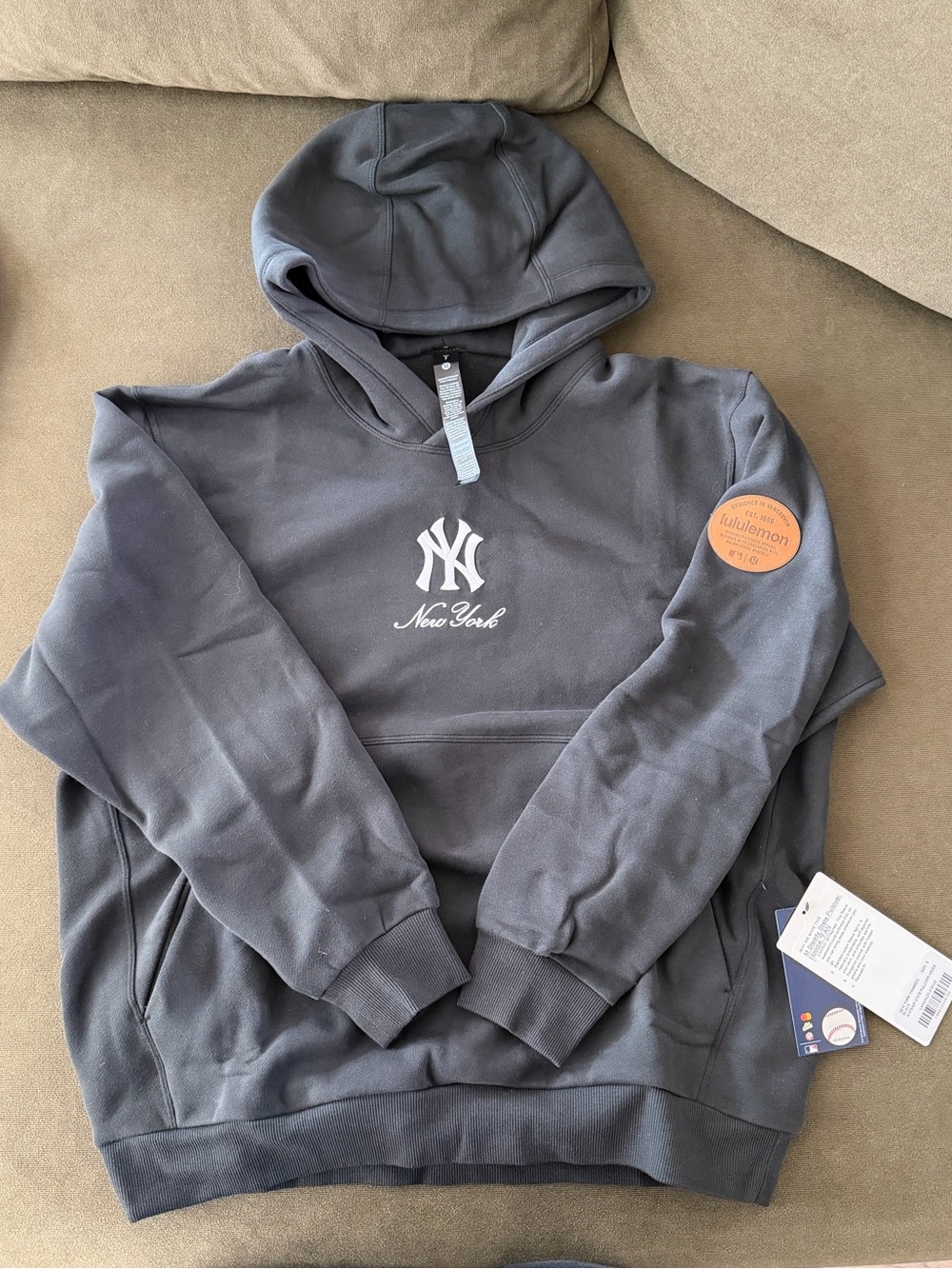 lululemon x Fanatics NY yankees hoodie